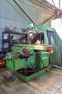 Горизонтально-фрезерный станок 6М82 (Инв. №0004) — рабочее состояние