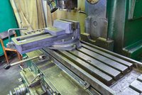 Вертикально-фрезерный станок 6Т12 (Инв. №0001) — рабочее состояние